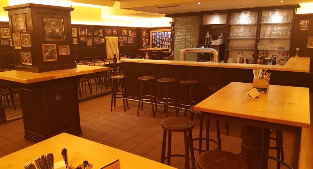 Theke im Gasthaus Zum Jan