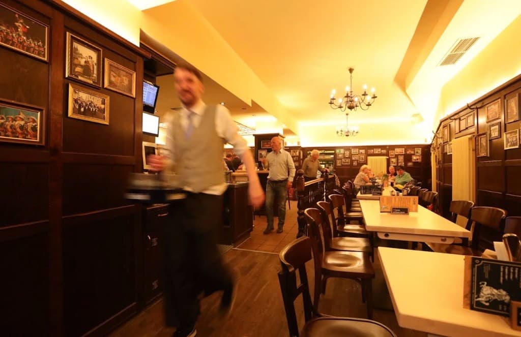 Gastraum Gasthaus Zum Jan